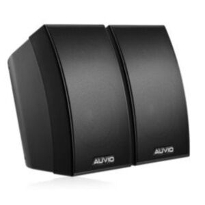 Auvio Compact design black Two-Way acoustic design Satellite Speakers